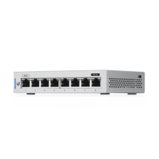 Switch UniFi Administrable capa 2 de 8 Puertos Gigabit (7 Ethernet y 1 PoE Pasivo 48V)