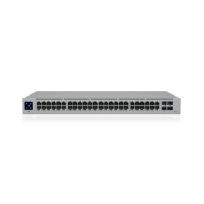 USW-48 — Switch Layer 2 de 48 Puertos GbE + 4 Puertos SFP con Diseño Fanless para Funcionamiento Totalmente Silencioso