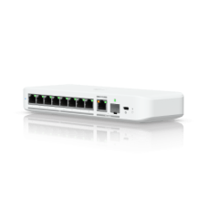 USW Flex 2.5G Switch de 8 Puertos 2.5GbE, con un Puerto de Enlace Ascendente Combinado RJ45/SFP+ de 10 GbE, Incluye Adaptador ca/cc