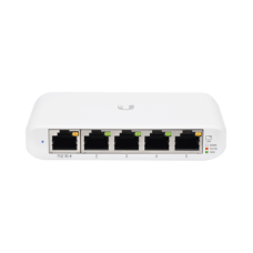 Switch UniFi Administrable Compacto de 5 Puertos 10/100/1000 Mbps, soporta entrada de PoE 802.3af/at