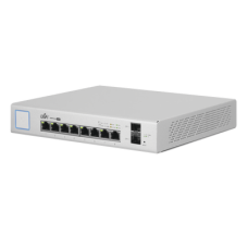 Switch UniFi Administrable de 8 Puertos Gigabit PoE+ 802.3at/af y PoE Pasivo 24V. Switch UniFi Administrable de 8 Puertos Gigabit PoE+ 802.3at/af y PoE Pasivo 24V.
