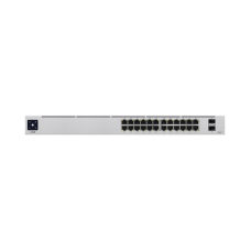 UniFi Switch USW-24-POE Gen2, Capa 2 de 24 puertos (16 puertos PoE 802.3af/at + 8 puertos Gigabit) + 2 puertos 1G SFP, 95W, pantalla informativa UniFi Switch USW-24-POE Gen2, Capa 2 de 24 puertos (16 puertos PoE 802.3af/at + 8 puertos Gigabit) + 2 puertos 1G SFP, 95W, pantalla informativa