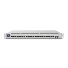 UniFi Switch Empresarial Capa 3 de 24 puertos PoE 802.3af/at (12 puertos 2.5G y 12 puertos 1G) + 2 puertos 1/10G SFP+, 400W, pantalla informativa UniFi Switch Empresarial Capa 3 de 24 puertos PoE 802.3af/at (12 puertos 2.5G y 12 puertos 1G) + 2 puertos 1/10G SFP+, 400W, pantalla informativa