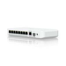 USW Flex 2.5G PoE Switch de 8 Puertos 2.5GbE PoE++, con un Puerto de Enlace Ascendente Combinado RJ45/SFP+ de 10 GbE (No incluye Adaptador ca/cc) USW Flex 2.5G PoE Switch de 8 Puertos 2.5GbE PoE++, con un Puerto de Enlace Ascendente Combinado RJ45/SFP+ de 10 GbE (No incluye Adaptador ca/cc)