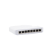 Switch UniFi Lite Administrable PoE de 8 Puertos 10/100/1000 Mbps (4 puertos 802.3af/at), 52 W