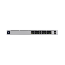 UniFi Switch USW-Pro-24-POE Gen2, con funciones capa 3, de 24 puertos PoE 802.3at/bt + 2 puertos 1/10G SFP+, 400W, pantalla informativa UniFi Switch USW-Pro-24-POE Gen2, con funciones capa 3, de 24 puertos PoE 802.3at/bt + 2 puertos 1/10G SFP+, 400W, pantalla informativa