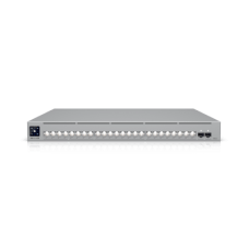 UniFi Switch USW-Pro-XG-24-PoE / Capa 3 / 24 puertos PoE+++ (16 × 10 GbE, 8 × 2,5 GbE) + 2 puertos SFP28 25 G / 720 W PoE total UniFi Switch USW-Pro-XG-24-PoE / Capa 3 / 24 puertos PoE+++ (16 × 10 GbE, 8 × 2,5 GbE) + 2 puertos SFP28 25 G / 720 W PoE total