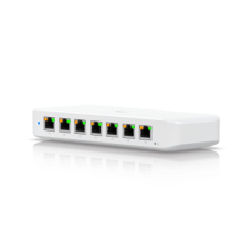 USW Ultra 60W Switch de 8 Puertos GbE (7 Puertos PoE+ y 1 Puerto Entrada PoE++) con Opciones de Montaje Versátiles