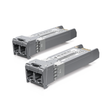 UFiber Módulo SFP+ 10G, transceptor MiniGibic MultiModo 10 Gbps, distancia 300m, conectores LC, paquete de 2 piezas UFiber Módulo SFP+ 10G, transceptor MiniGibic MultiModo 10 Gbps, distancia 300m, conectores LC, paquete de 2 piezas