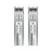 UFiber Módulo SFP, transceptor MiniGibic MultiModo 1.25 Gbps, distancia 550m, conectores LC, paquete de 2 piezas