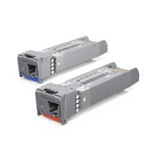UFiber Módulo SFP+, transceptor MiniGibic MonoModo 10 Gbps, distancia 10 km, un conector LC. Incluye 2 piezas UFiber Módulo SFP+, transceptor MiniGibic MonoModo 10 Gbps, distancia 10 km, un conector LC. Incluye 2 piezas