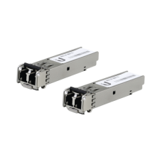UFiber Módulo SFP, transceptor MiniGibic MultiModo 1.25 Gbps, distancia 550m, conectores LC, paquete de 2 piezas UFiber Módulo SFP, transceptor MiniGibic MultiModo 1.25 Gbps, distancia 550m, conectores LC, paquete de 2 piezas