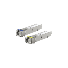 UFiber Módulo SFP, transceptor MiniGibic MonoModo 1.25 Gbps, distancia 3km, un conector LC, incluye 2 tranceptores UFiber Módulo SFP, transceptor MiniGibic MonoModo 1.25 Gbps, distancia 3km, un conector LC, incluye 2 tranceptores