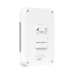 UniFi Access Hub Door, puede conectar 2 lectores y 2 cámaras (no incluidos) para controlar solo una puerta / 2 terminales AUX y 4 entradas adicionales (sensores y botones) POE 802.3bt no incluido