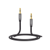 Cable Auxiliar 5 Metros / Conector 3.5mm a 3.5mm / Macho a Macho / Cubierta de TPE / Carcasa de Aluminio / Color Negro Cable Auxiliar 5 Metros / Conector 3.5mm a 3.5mm / Macho a Macho / Cubierta de TPE / Carcasa de Aluminio / Color Negro