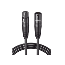 Cable para Micrófono XLR Tipo Canon Macho a Hembra | 5 Metros Plug & Play | Anti interferencias | Triple Blindaje | Alta Calidad | Color Negro Cable para Micrófono XLR Tipo Canon Macho a Hembra | 5 Metros Plug & Play | Anti interferencias | Triple Blindaje | Alta Calidad | Color Negro