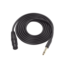 Cable para Micrófono Plug 6.35 mm (1/4 Inch) Macho a XLR Canon Hembra / Núcleo de Cobre / 5 Metros / Alta Calidad / Color Negro Cable para Micrófono Plug 6.35 mm (1/4 Inch) Macho a XLR Canon Hembra / Núcleo de Cobre / 5 Metros / Alta Calidad / Color Negro