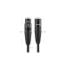 Cable para Micrófono XLR Tipo Canon Macho a Hembra | 5 Metros Plug & Play | Anti interferencias | Triple Blindaje | Alta Calidad | Color Negro