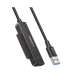 Cable Adaptador SATA a USB 3.0 | SATA 3.0/2.0 | Soporta HDD y SSD de 2.5