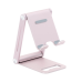 Soporte para Teléfono Celular de Aluminio / Angulo Ajustable / Amplia Compatibilidad con dispositivos de 4.7'' a 7.9'' / Antideslizante / Antiarañazos / Plegable / Color Rosa