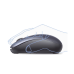 Mouse Inalámbrico 2.4G 800/1200/1600/2400 DPI | Función de 3 botones | Alcance 10m | Silencioso |  Ergonómico | Anti-caída y Anti-interferencias | Batería Alcalina AA incluida  | Midnight Blue.