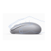 Mouse Inalámbrico 2.4G 800/1200/1600/2400 DPI | Función de 3 botones | Alcance 10m | Silencioso |  Ergonómico | Anti-caída y Anti-interferencias | Batería Alcalina AA incluida  | Color Grey.