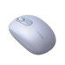 Mouse Inalámbrico 2.4G 800/1200/1600/2400 DPI | Función de 3 botones | Alcance 10m | Silencioso |  Ergonómico | Anti-caída y Anti-interferencias | Batería Alcalina AA incluida  | Color Dusty Blue.