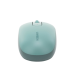 Mouse Inalámbrico 2.4G 800/1200/1600/2400 DPI | Función de 3 botones | Alcance 10m | Silencioso |  Ergonómico | Anti-caída y Anti-interferencias | Batería Alcalina AA incluida  | Color Green.