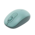 Mouse Inalámbrico 2.4G 800/1200/1600/2400 DPI | Función de 3 botones | Alcance 10m | Silencioso |  Ergonómico | Anti-caída y Anti-interferencias | Batería Alcalina AA incluida  | Color Green.