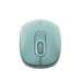 Mouse Inalámbrico 2.4G 800/1200/1600/2400 DPI | Función de 3 botones | Alcance 10m | Silencioso |  Ergonómico | Anti-caída y Anti-interferencias | Batería Alcalina AA incluida  | Color Green.