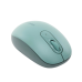 Mouse Inalámbrico 2.4G 800/1200/1600/2400 DPI | Función de 3 botones | Alcance 10m | Silencioso |  Ergonómico | Anti-caída y Anti-interferencias | Batería Alcalina AA incluida  | Color Green.