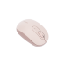 Mouse Inalámbrico 2.4G 800/1200/1600/2400 DPI | Función de 3 botones | Alcance 10m | Silencioso |  Ergonómico | Anti-caída y Anti-interferencias | Batería Alcalina AA incluida  | Color Dusty Pink.