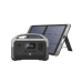 Estación de Energía Portátil / 256 Wh LFP / Inversor Onda Sinusoidal Pura 300 W / Panel Solar 200 W / USB-C 60 W / IP67 / Wi-Fi