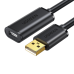 Cable de Extensión Activo USB 2.0 / 10 Metros / Macho-Hembra / Booster individual FE1.1S incorporado / Velocidad de hasta 480 Mbps / Ideal para impresoras, consolas , Webcam, etc.