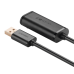Cable de Extensión Activo USB 2.0 / 10 Metros / Macho-Hembra / Booster individual FE1.1S incorporado / Velocidad de hasta 480 Mbps / Ideal para impresoras, consolas , Webcam, etc.