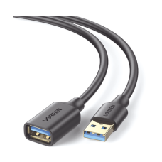 Cable Extensor USB 3.0 / 1 Metro / Macho-Hembra / 5 Gbps / Ultra Durabilidad / Núcleo de cobre estañado 28/22 AWG / Blindaje interior múltiple / Ideal para teclado, mouse , etc.