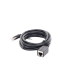 Cable de Extensión Cat6 RJ45 F/UTP / Macho a Hembra / 2 Metros (6.56 Pies) / Método de Conexión 568B / Velocidad de Transmisión 1000Mbps / Ancho de Banda del Canal 250MHz / Caja de Cobre / Negro