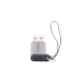 Adaptador USB 3.0 Macho a USB-C 3.1 Tipo C Hembra |Carga y Sincronización de Datos | Admite Corriente de 3A | Transferencia de hasta 5 Gbps | Amplia Compatibilidad | Chip VL160 | Caja de Aluminio | Color Gris
