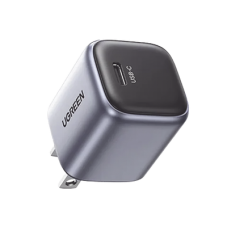 Cargador Mini de 20W | 1 USB-C de Carga Rápida | Tecnología GaN II | Carga Inteligente | Múltiple Protección  | Mayor Eficiencia Energética | Tamaño Compacto.