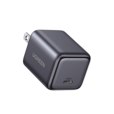 Cargador Mini de 30W | 1 USB-C de Carga Rápida | Tecnología GaN II | Carga Inteligente | Múltiple Protección | Mayor Eficiencia Energética | Tamaño Compacto.