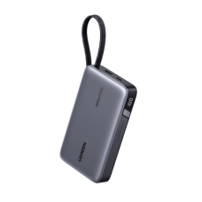 Power Bank 20000mAh con Cable Integrado / Carga Rápida 100W / USB-C PD 3.0 / 4 Celdas Li-ion / 72Wh / Carga Múltiple 145W / Compacto 139x80x27mm