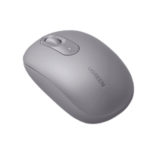 Mouse Inalámbrico 2.4G 800/1200/1600/2400 DPI | Función de 3 botones | Alcance 10m | Silencioso |  Ergonómico | Anti-caída y Anti-interferencias | Batería Alcalina AA incluida  | Color Grey.