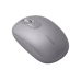 Mouse Inalámbrico 2.4G 800/1200/1600/2400 DPI | Función de 3 botones | Alcance 10m | Silencioso |  Ergonómico | Anti-caída y Anti-interferencias | Batería Alcalina AA incluida  | Color Grey.
