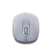 Mouse Inalámbrico 2.4G 800/1200/1600/2400 DPI | Función de 3 botones | Alcance 10m | Silencioso |  Ergonómico | Anti-caída y Anti-interferencias | Batería Alcalina AA incluida  | Color Grey.