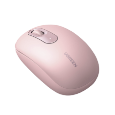 Mouse Inalámbrico 2.4G 800/1200/1600/2400 DPI | Función de 3 botones | Alcance 10m | Silencioso |  Ergonómico | Anti-caída y Anti-interferencias | Batería Alcalina AA incluida  | Color Dusty Pink.
