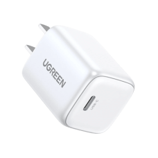 Cargador Mini de 30W serie Nexode | 1 USB-C de Carga Rápida | Tecnología GaN II | Power Delivery 3.0 | Quick Charge 4.0 | Carga Inteligente | Múltiple Protección  | Mayor Eficiencia Energética | Color Blanco.