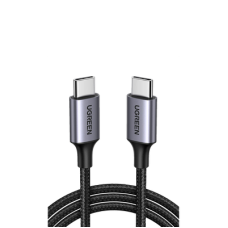 Cable USB-C a USB-C | 2 Metros (6.56 Pies) | Transferencia de Datos de 480 Mbps | Carga Rápida de Hasta 60W | QC 4.0/3.0/2.0 | PD3.0 | FPC | AFC | Protección Integrada | Caja de Aluminio | Nylon Trenzado | Color Negro Cable USB-C a USB-C | 2 Metros (6.56 Pies) | Transferencia de Datos de 480 Mbps | Carga Rápida de Hasta 60W | QC 4.0/3.0/2.0 | PD3.0 | FPC | AFC | Protección Integrada | Caja de Aluminio | Nylon Trenzado | Color Negro