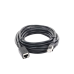 Cable de Extensión Cat6 RJ45 F/UTP / Macho a Hembra / 5 Metros (16.40 Pies) / Método de Conexión 568B / Velocidad de Transmisión 1000Mbps / Ancho de Banda del Canal 250MHz / Caja de Cobre / Negro