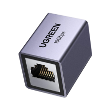 Acoplador STP (Extensor de Cable Ethernet RJ45) | 10Gbps | Blindado | Compatibilidad con Cat8 Cat7 Cat6 Cat5e | Hasta 100 Metros (328.08 Pies) | Aleación de Aluminio