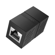 Acoplador (Extensor de Cable Ethernet RJ45 a RJ45) | 1000Mbps | Compatibilidad con Cat7 Cat6A Cat6 Cat5e | Compatible con POE | Ignífugo | ABS